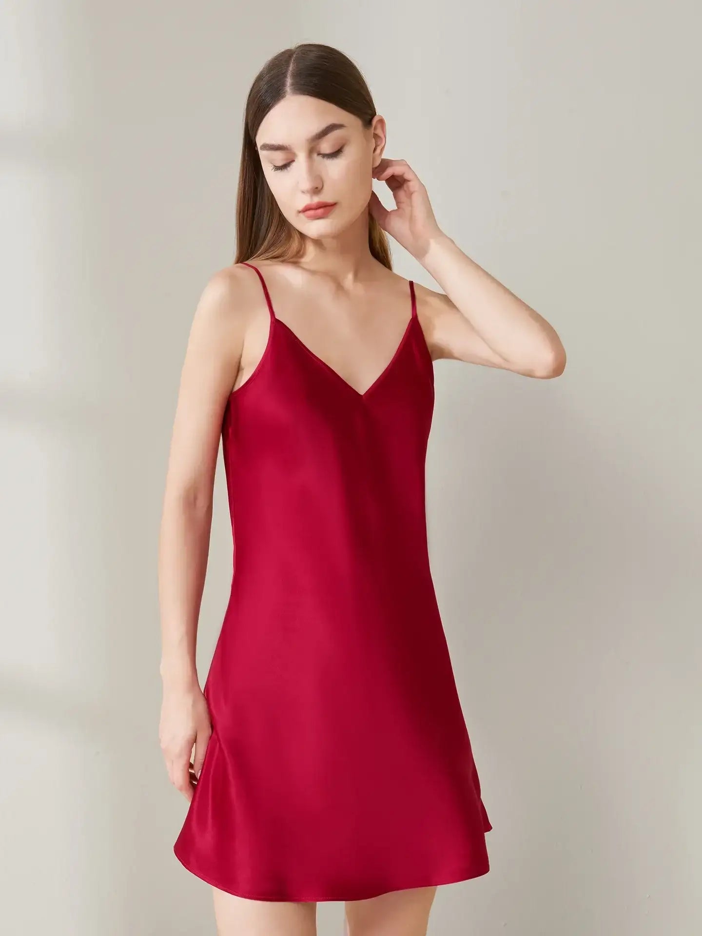 Silk Lounge Set ¨C Soft Camisole & Cozy Robe for Everyday Luxury