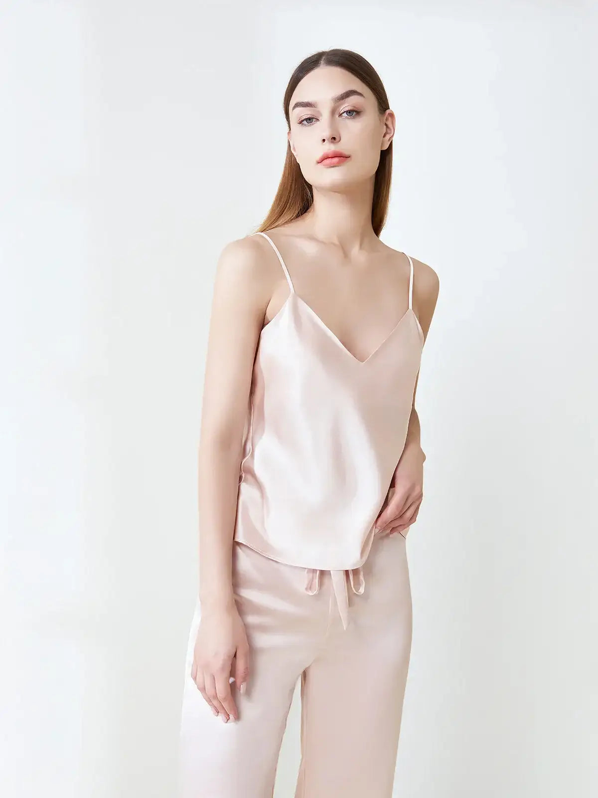 Classic Overalls Trousers Suit - JANCESILK