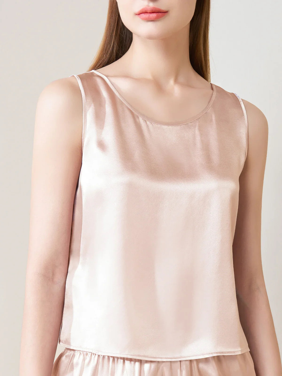 100% Mulberry Silk Vest - JANCESILK