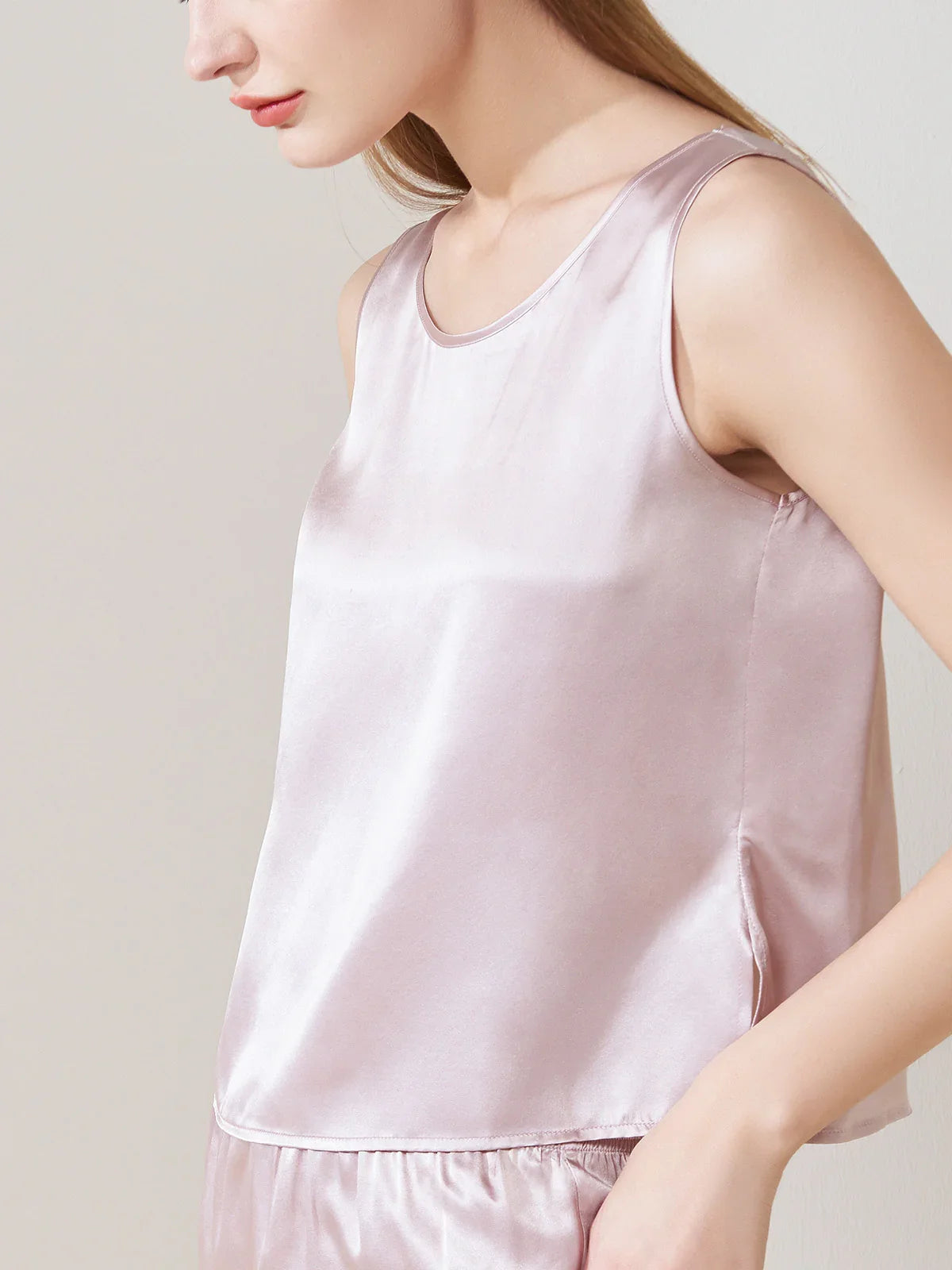 100% Mulberry Silk Vest - JANCESILK