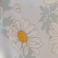 Daisy print overalls set