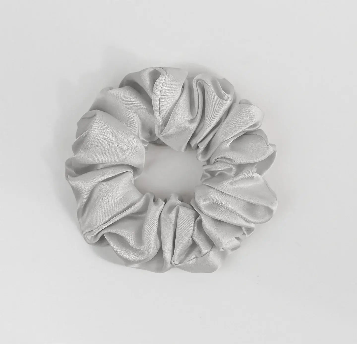 22 Momme 4.5CM Shiny Silk Scrunchies - JANCESILK