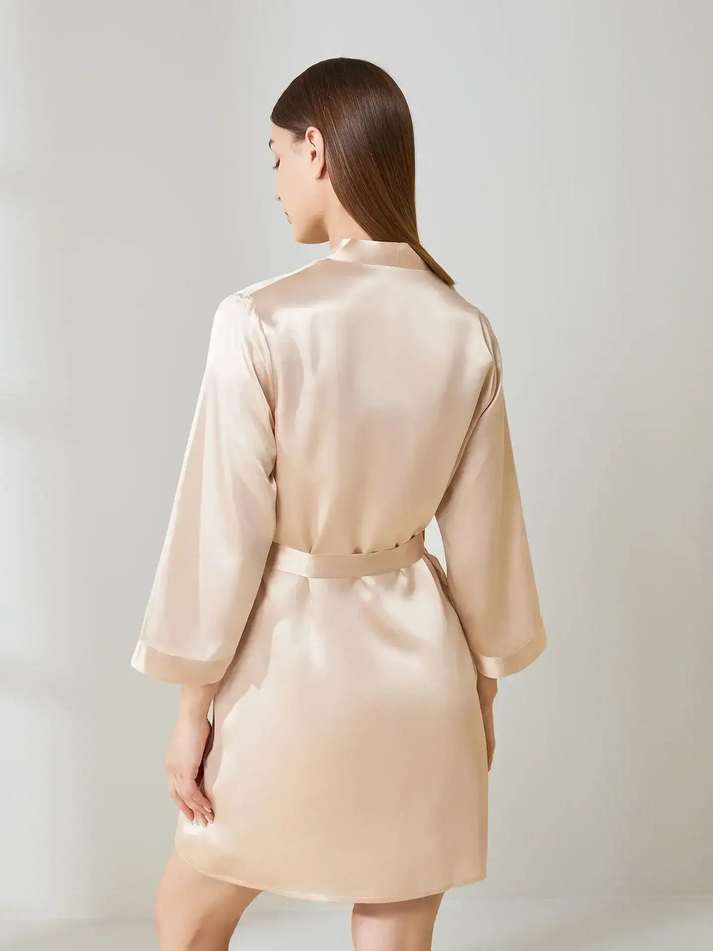 Silk Lounge Set ¨C Soft Camisole & Cozy Robe for Everyday Luxury - JANCESILK