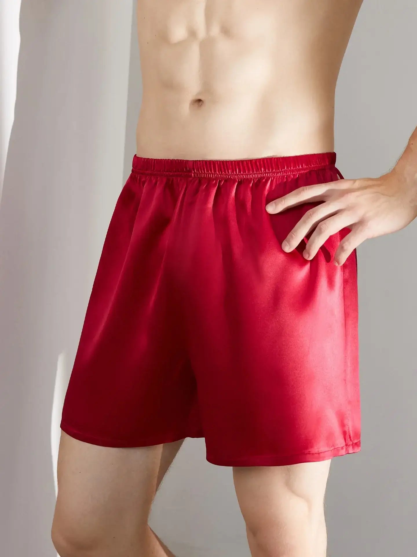 Men's silk shorts - JANCESILK