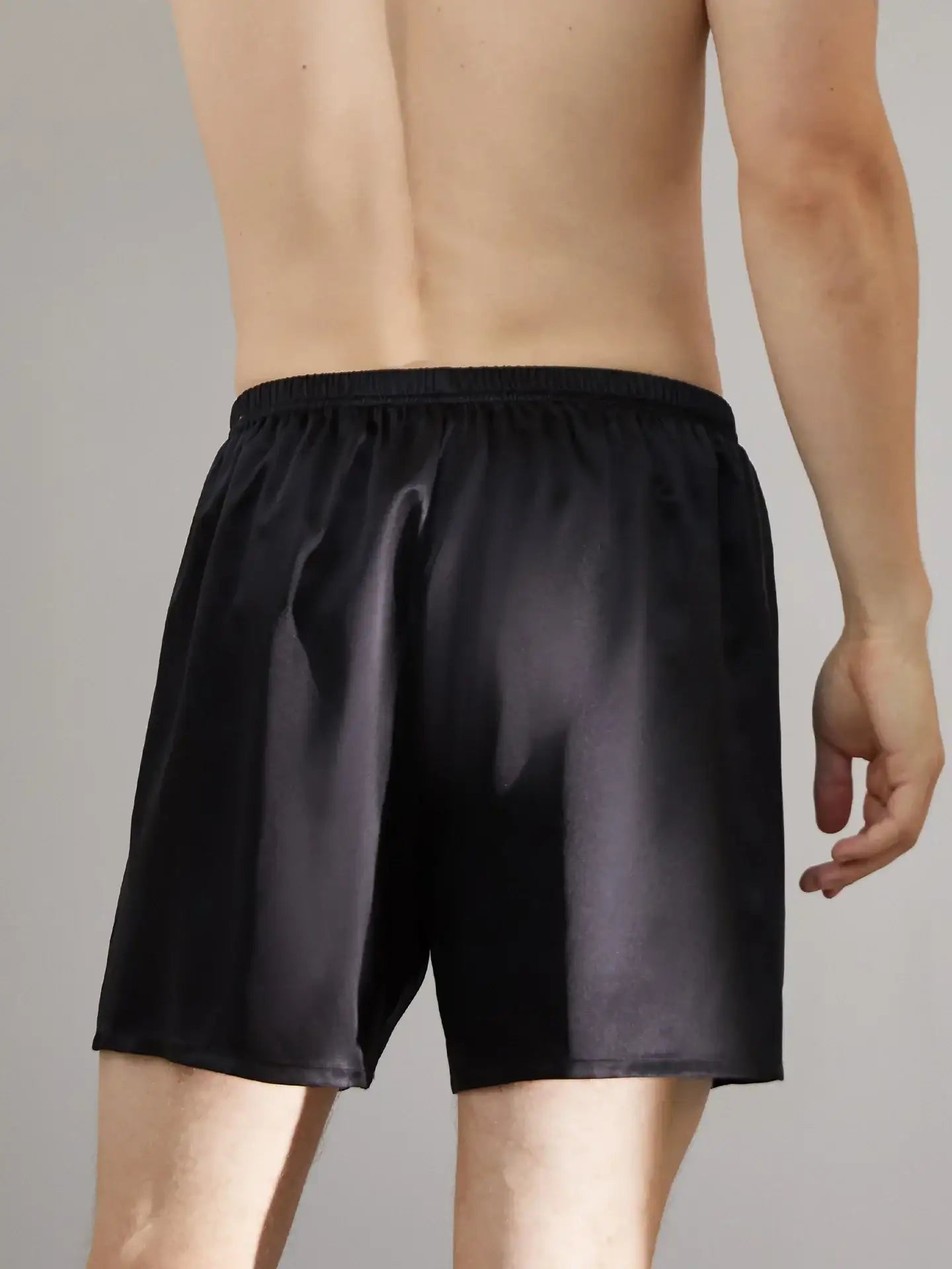 Men's silk shorts