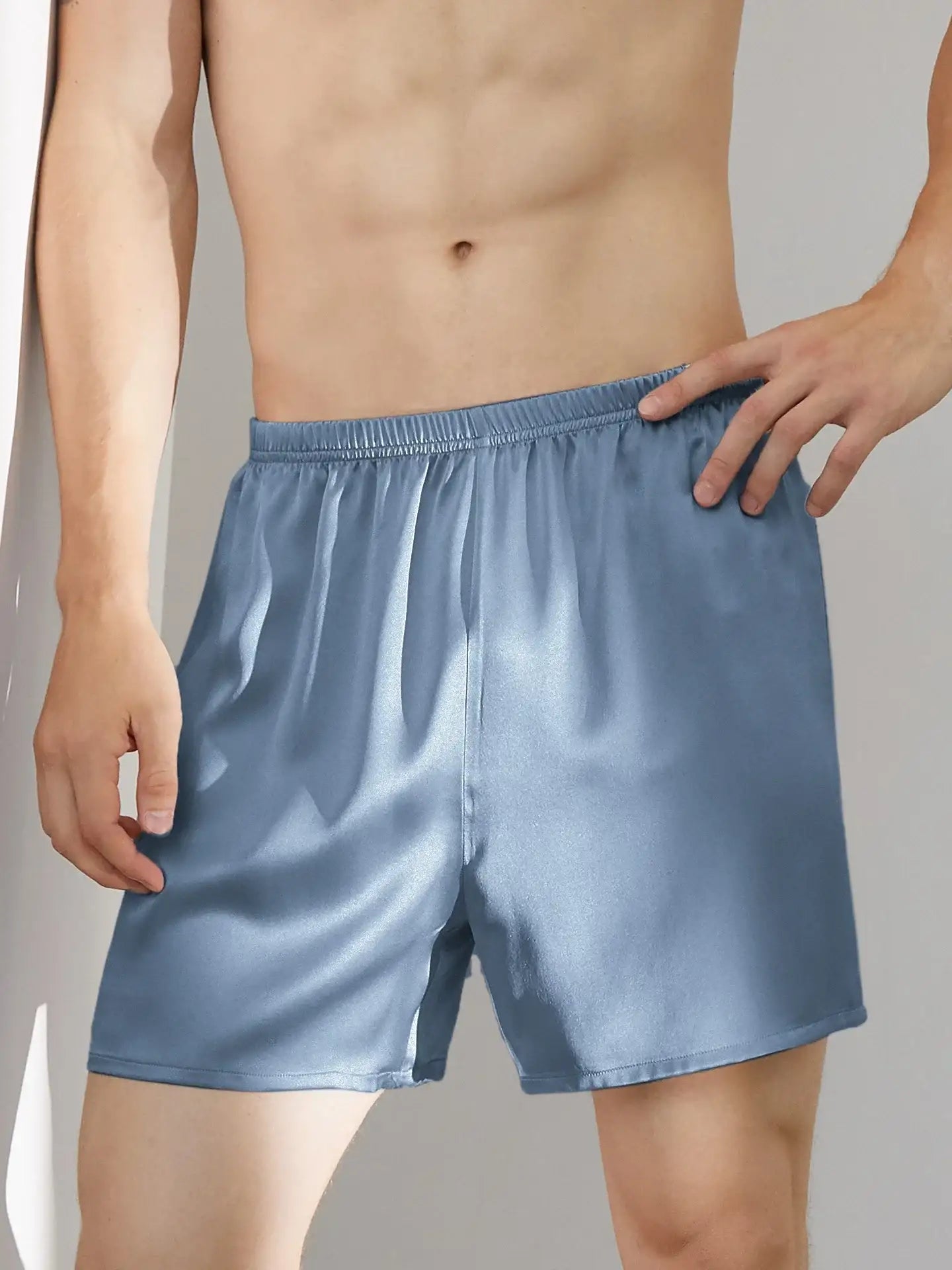 Men's silk shorts - JANCESILK