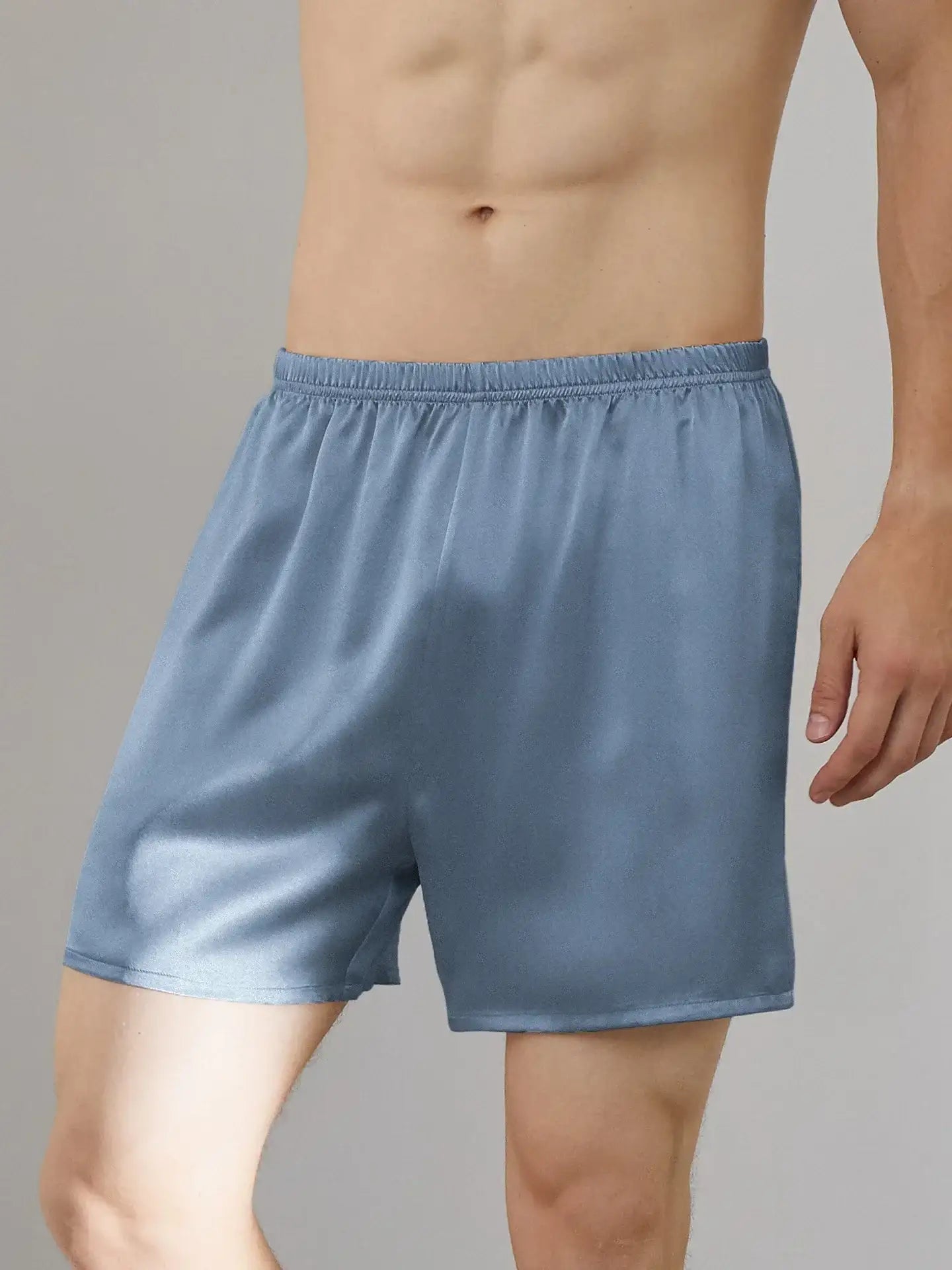 Men's silk shorts