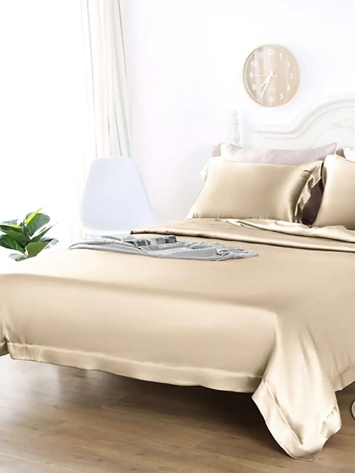 22MM 4PCS Silk Bedding Set - JANCESILK