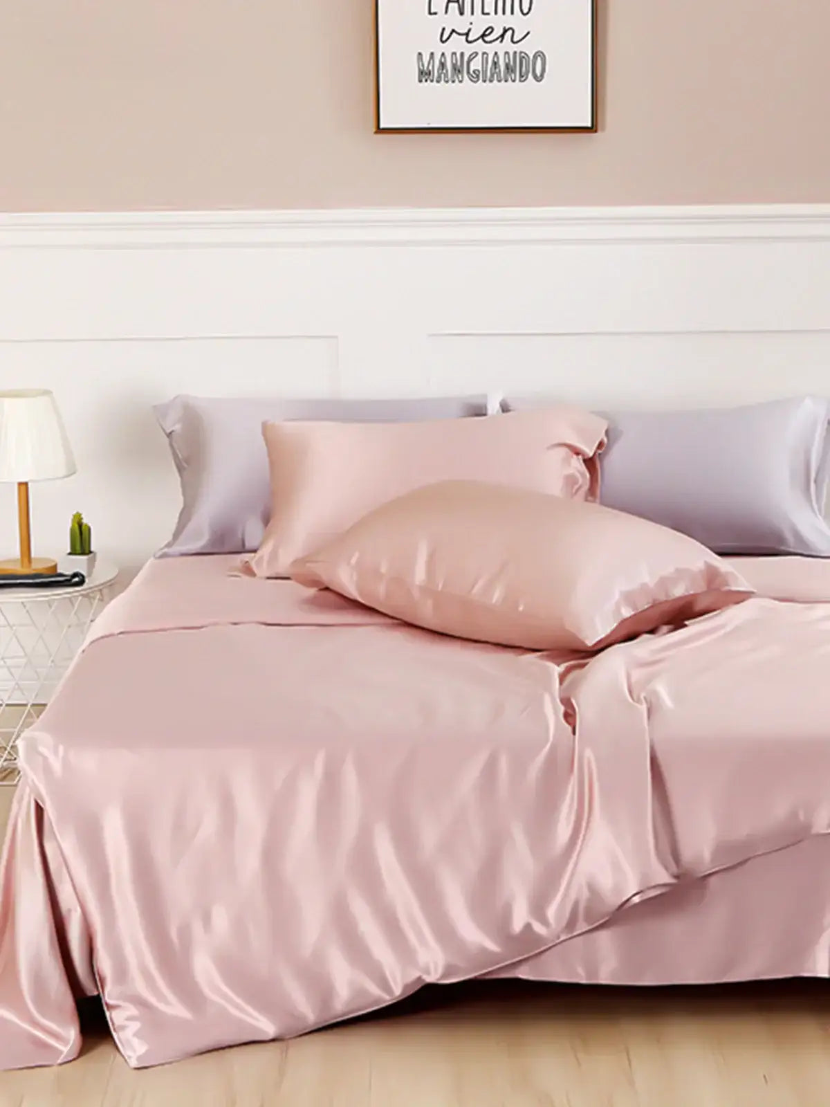 22MM 4PCS Silk Bedding Set - JANCESILK