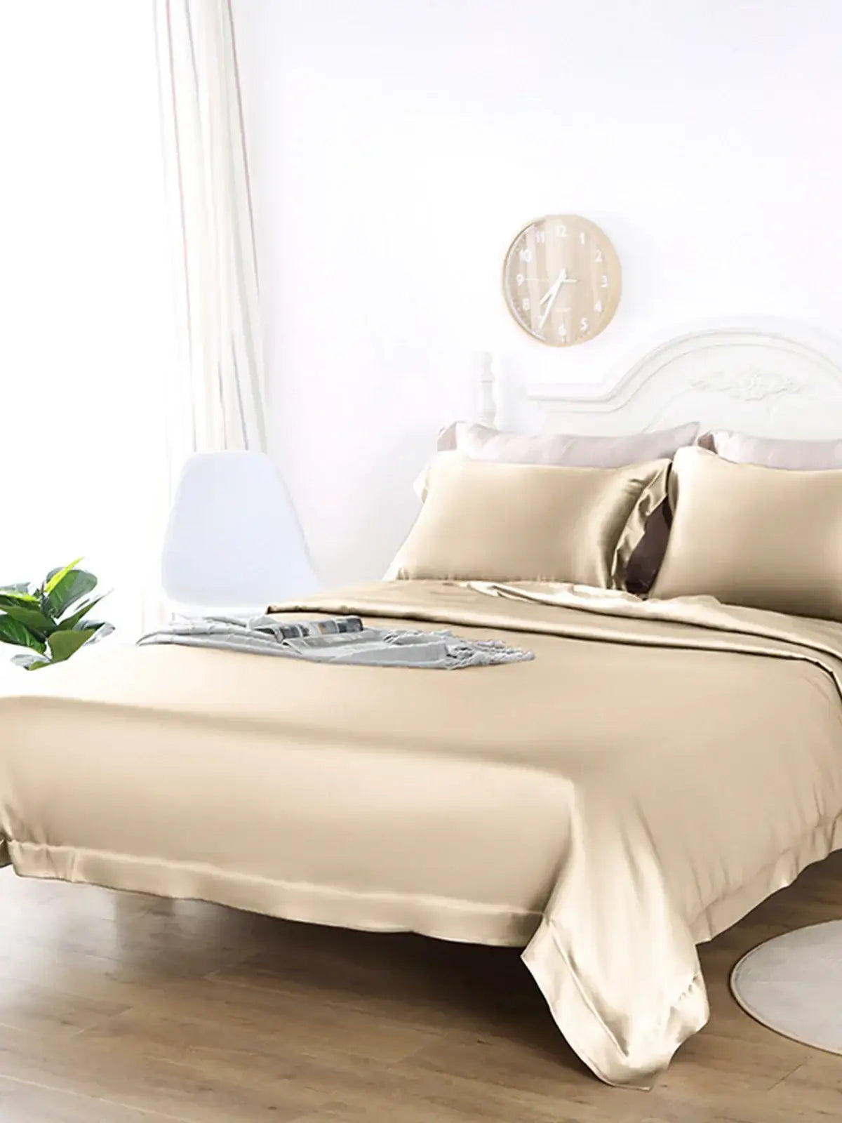 22 Momme Heavy Silk Duvet Cover - JANCESILK