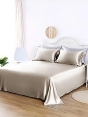 19 Momme Heavyweight Pure Mulberry Silk Flat Sheet - JANCESILK