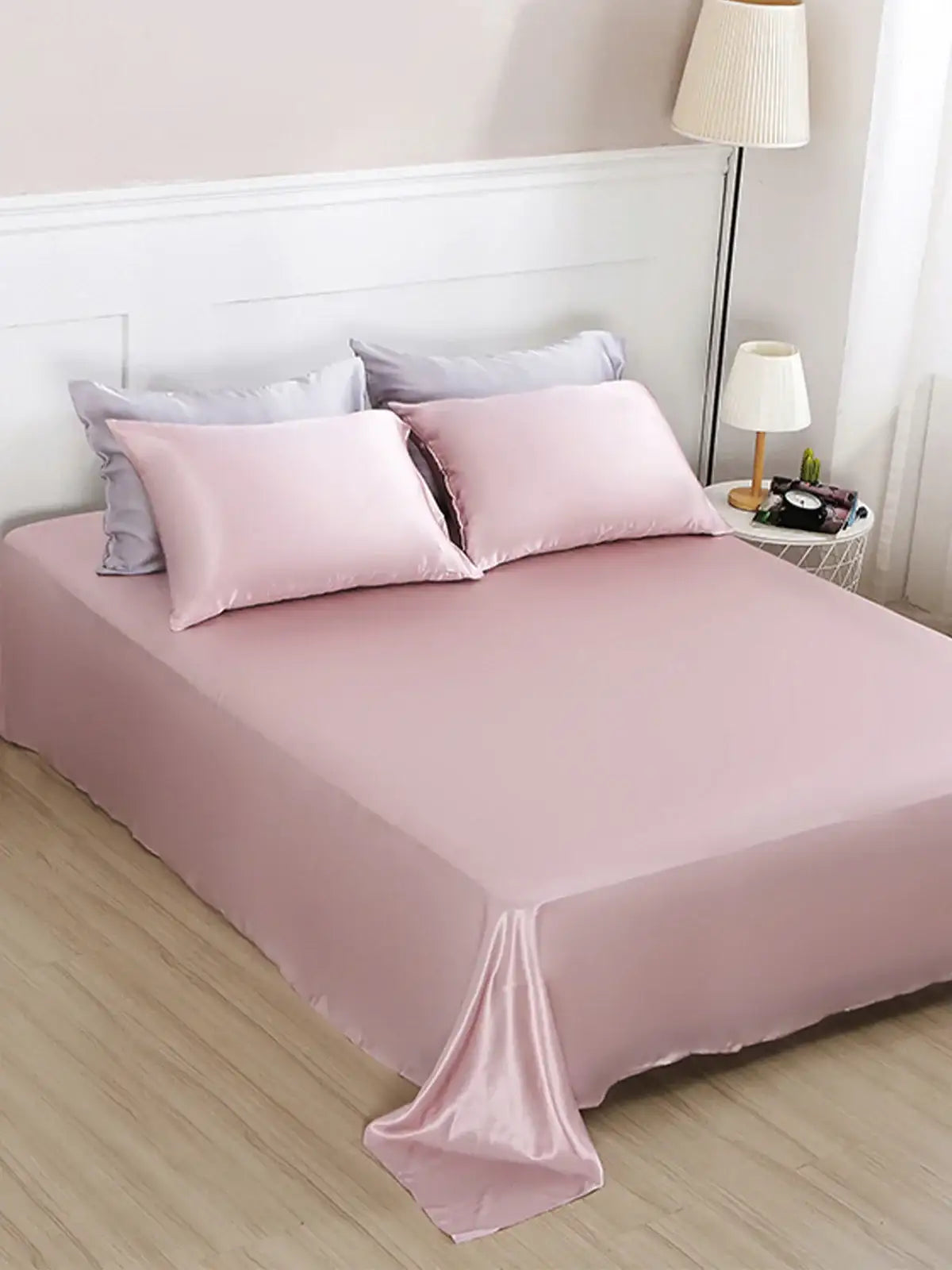 22 Momme Heavyweight Pure Mulberry Silk Flat Sheet - JANCESILK