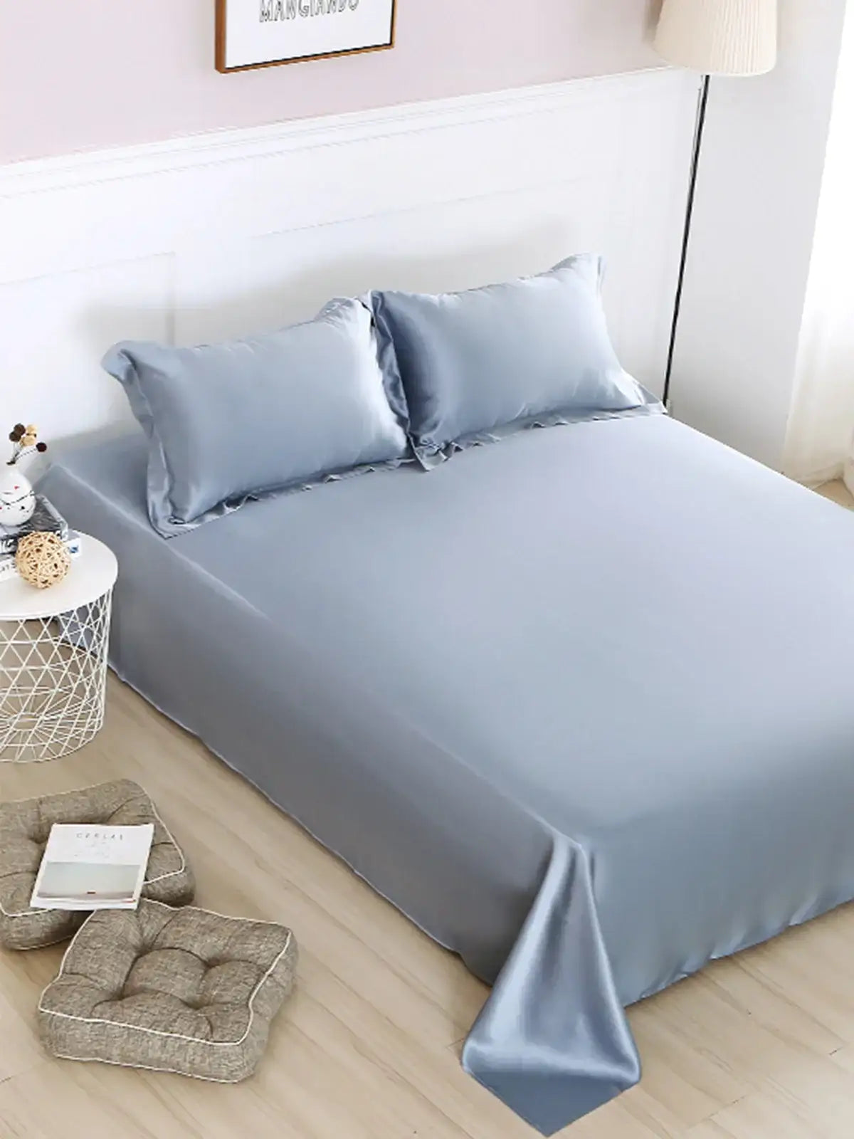 25 Momme Heavyweight Pure Mulberry Silk Bed Sheet - JANCESILK