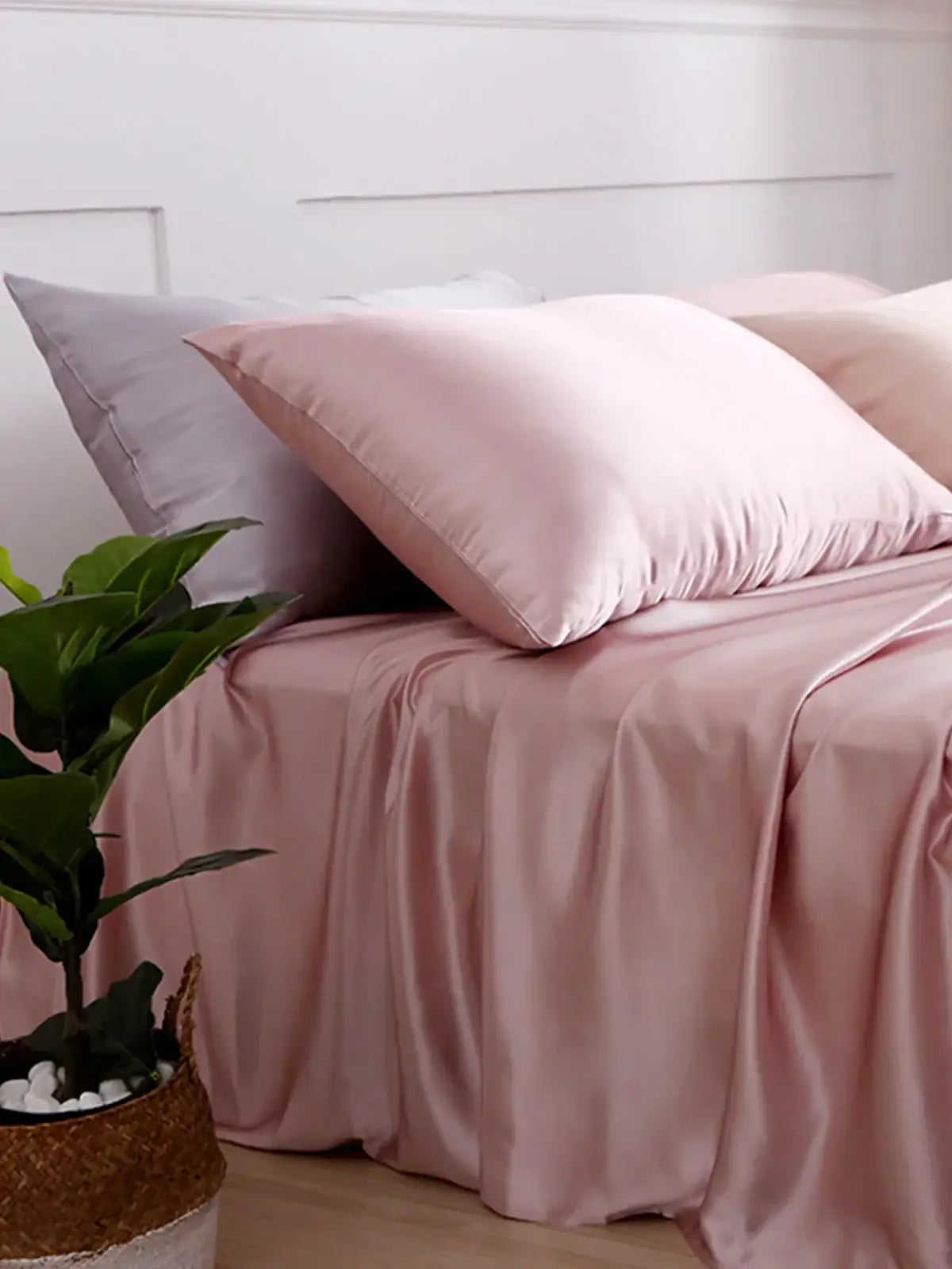 25 Momme Heavyweight Pure Mulberry Silk Bed Sheet - JANCESILK