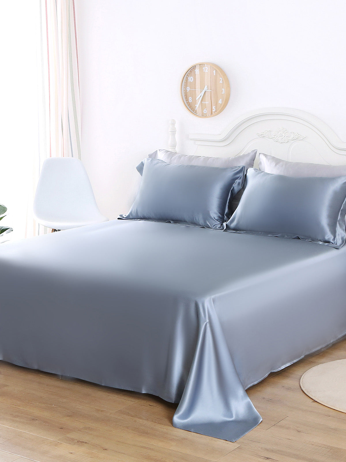 30 Momme Heavyweight Pure Mulberry Silk Bed Sheet