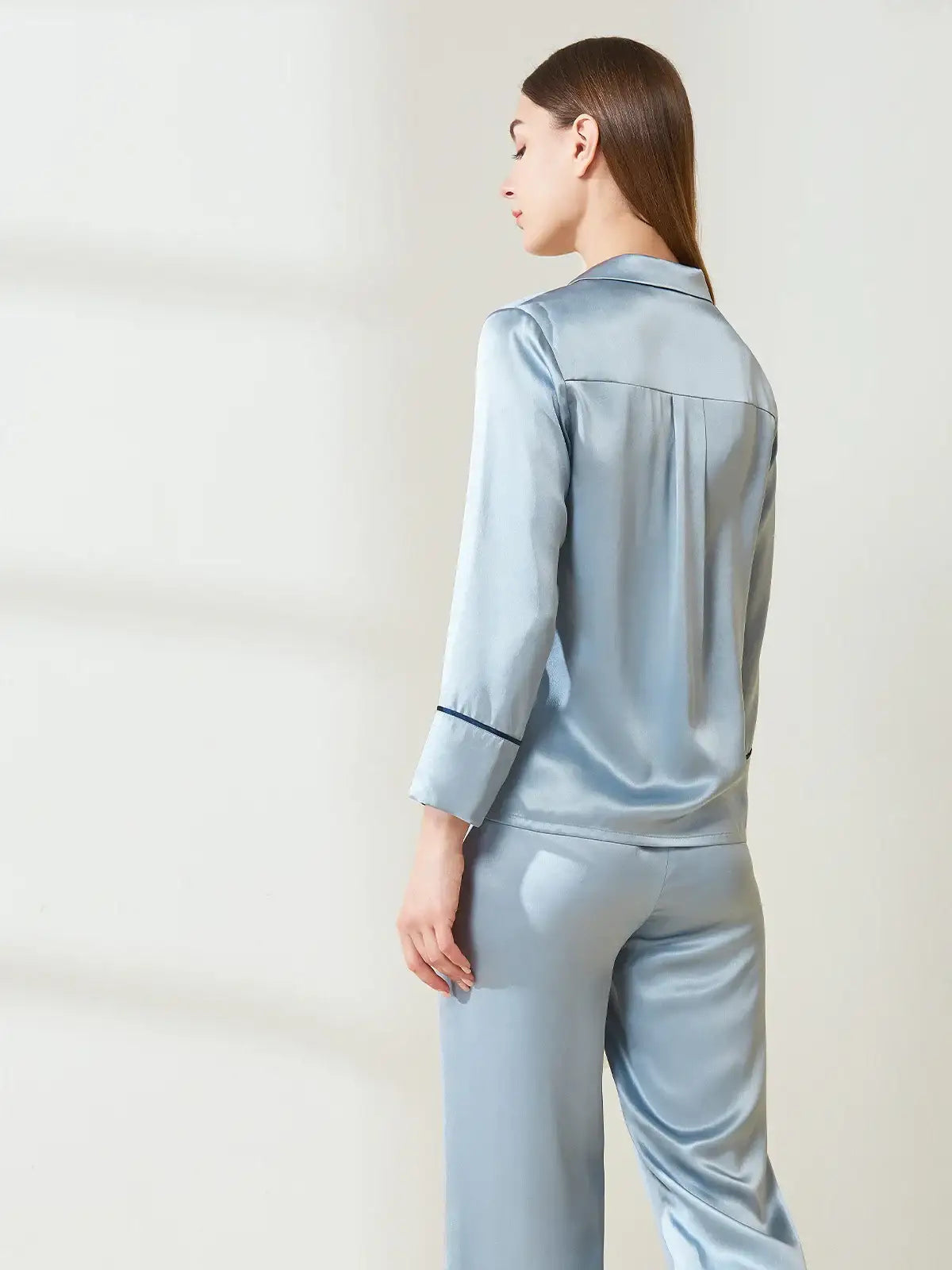 Long-sleeved Trousers Casual Suit - JANCESILK