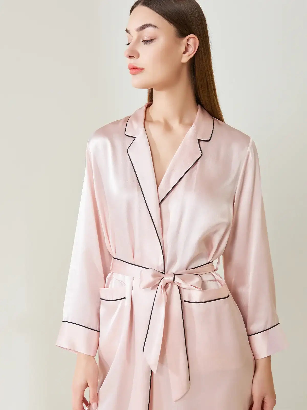 Silk Pocket Robe - JANCESILK