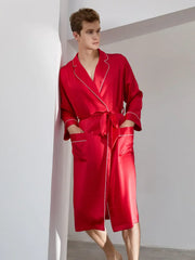 Heavyweight Classic Men's Robe - JANCESILK