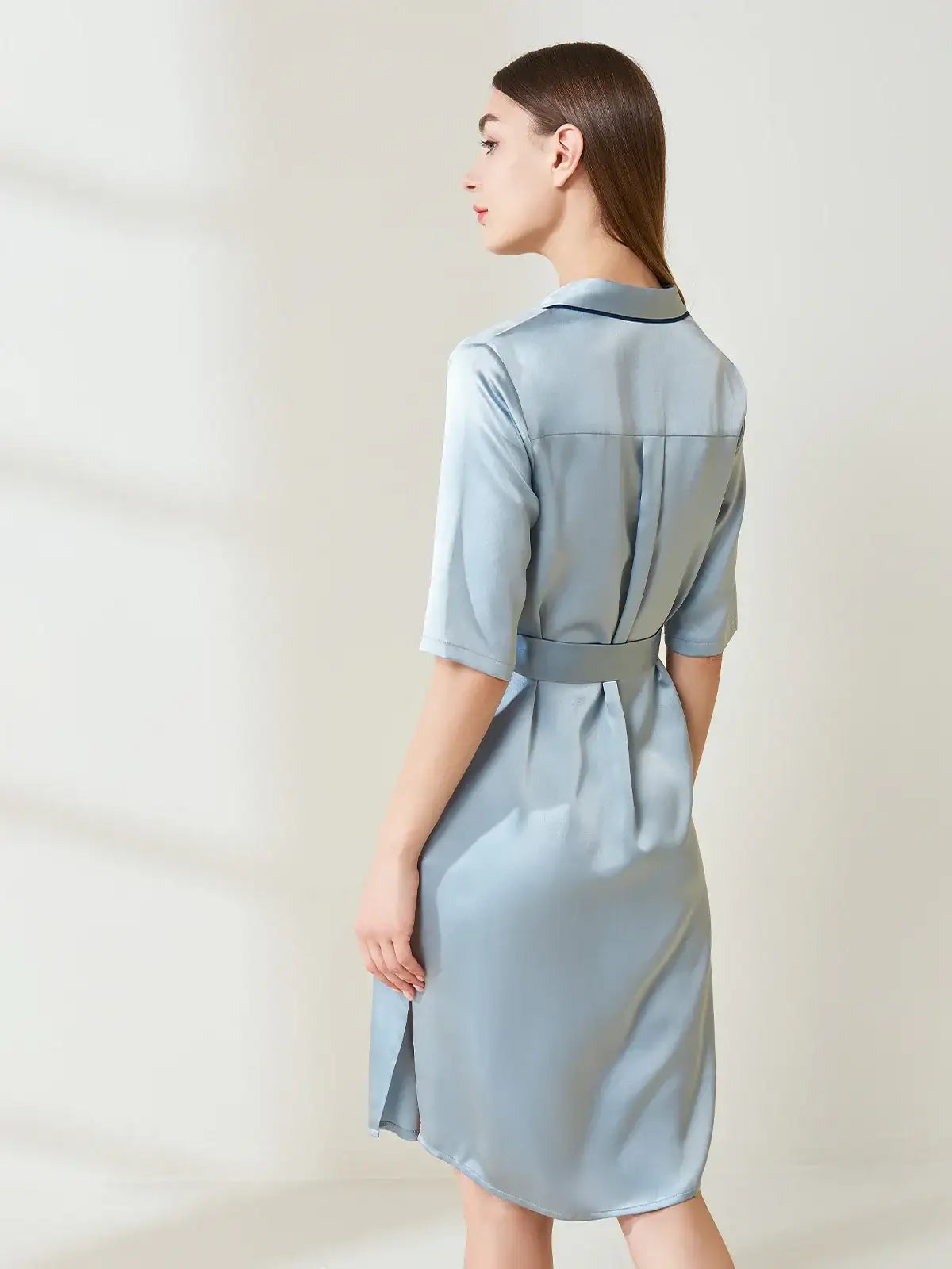 Retro lace-up maxi skirt - JANCESILK