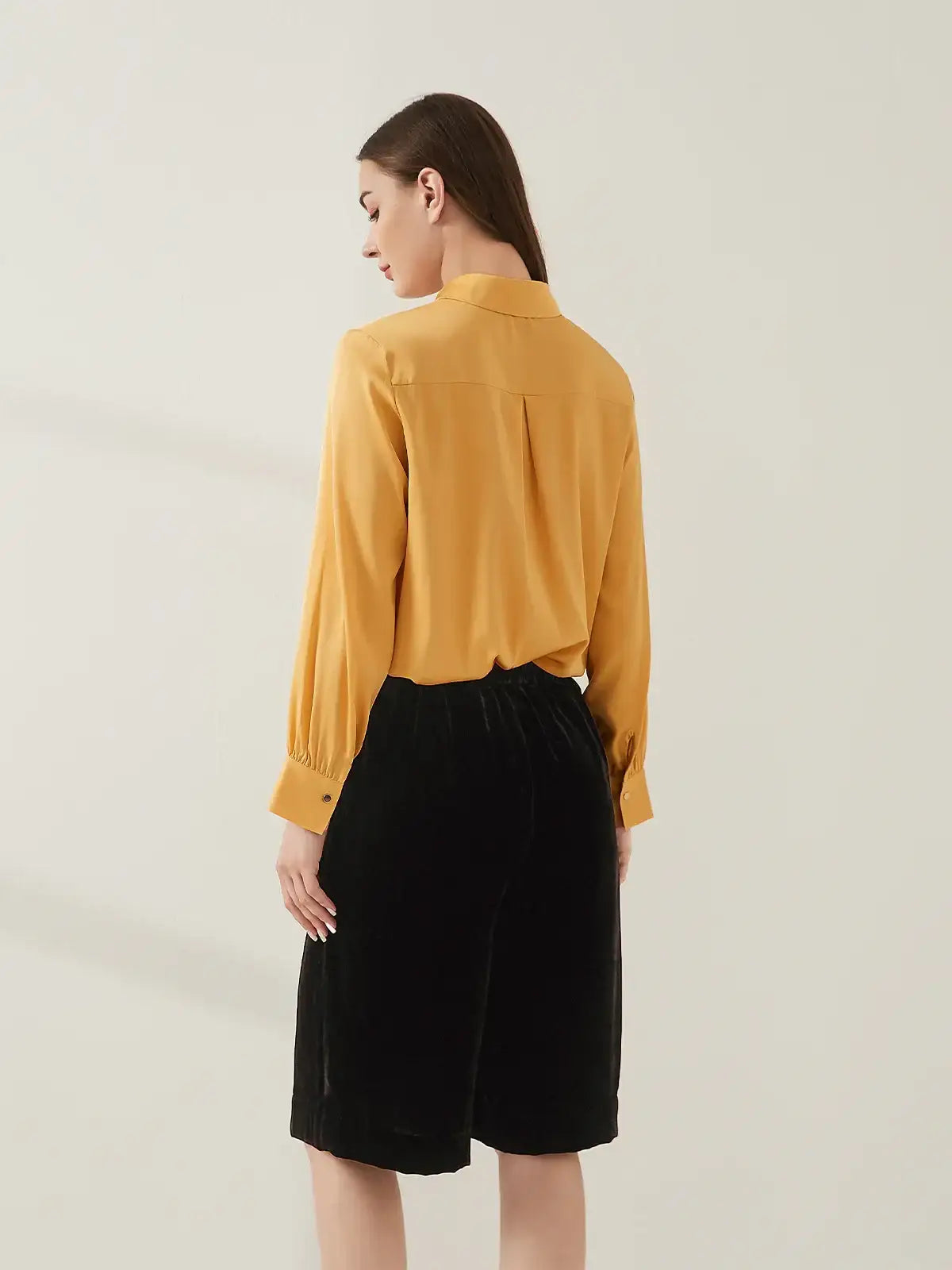 Silk Velvet Shorts - JANCESILK