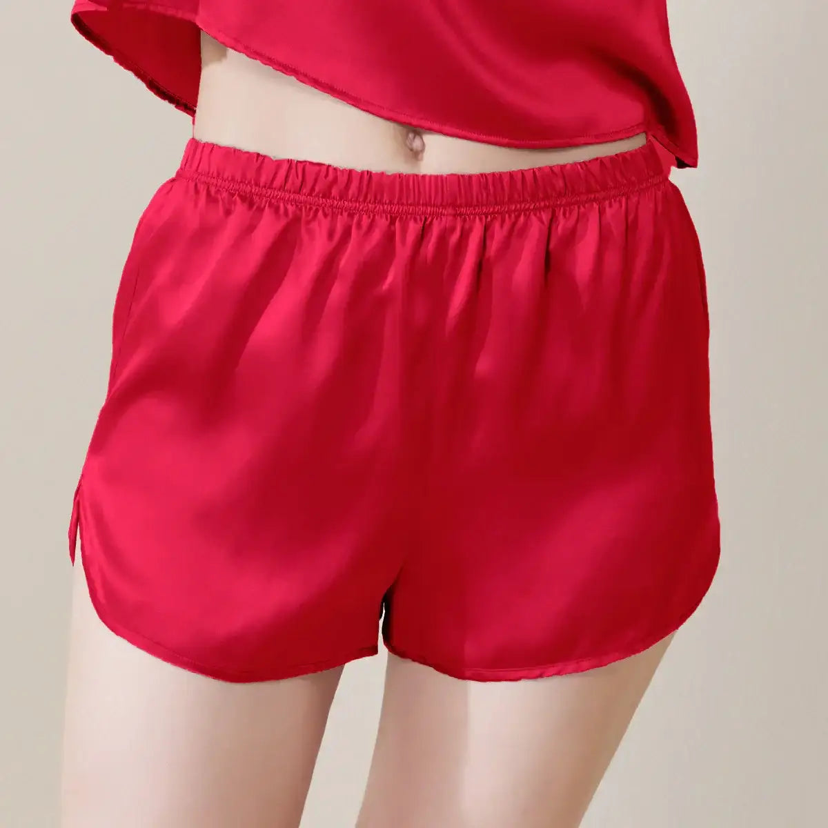 100% Mulberry Silk Shorts - JANCESILK