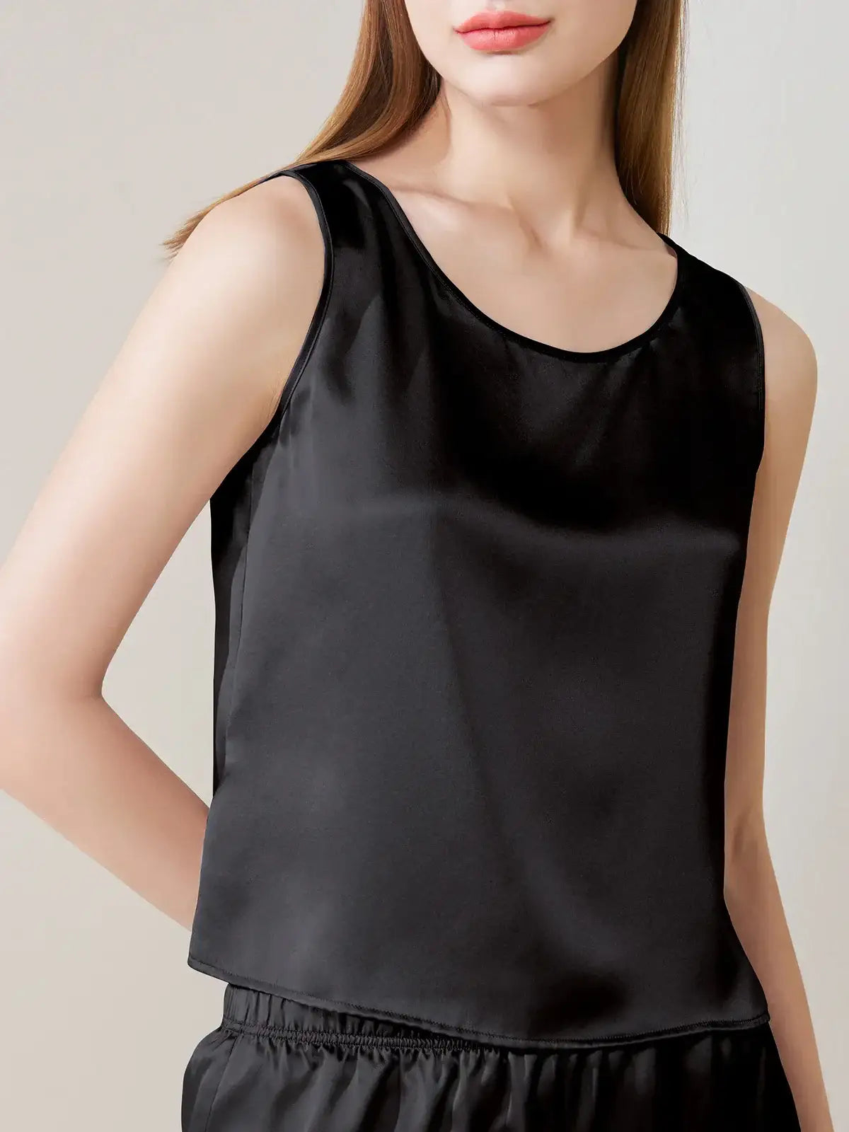 100% Mulberry Silk Vest - JANCESILK