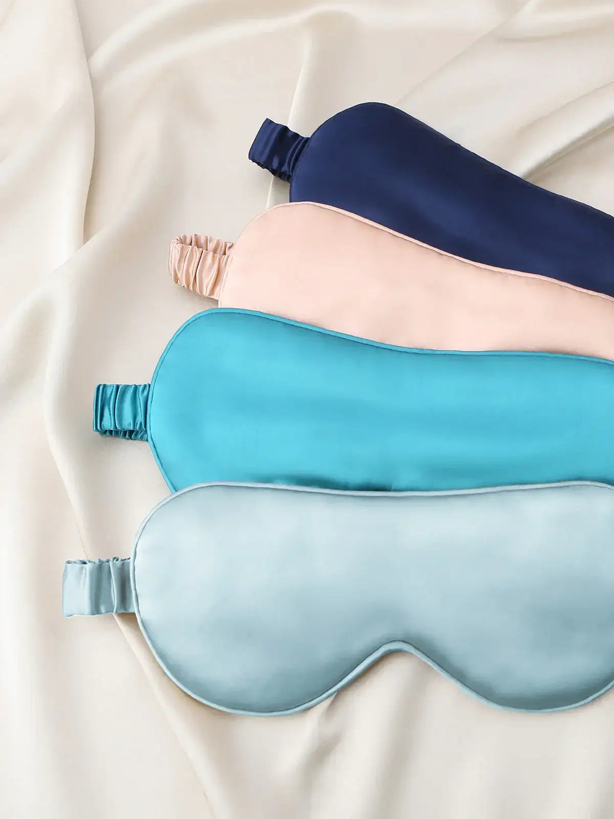 Heavy shiny silk eye mask - JANCESILK