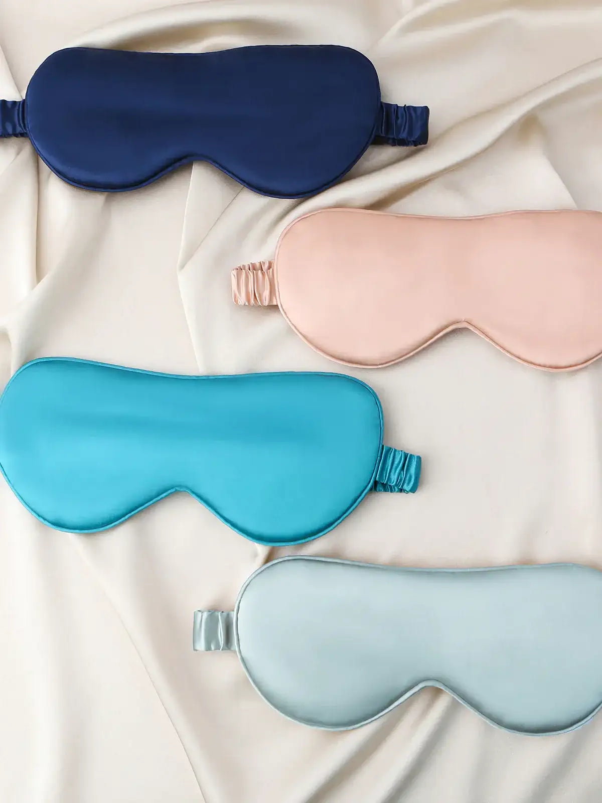 Heavy shiny silk eye mask - JANCESILK