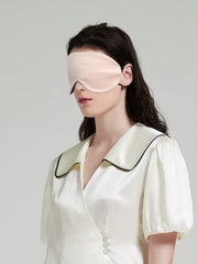 Ultra-thin ear-hanging silk eye mask - JANCESILK