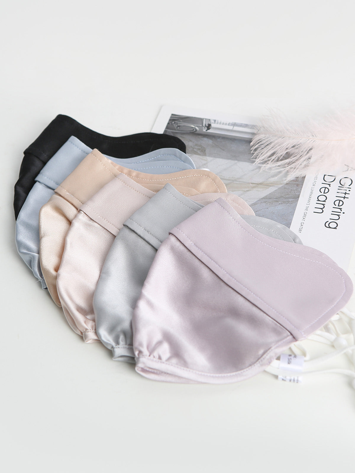 Wraparound Silk Mask