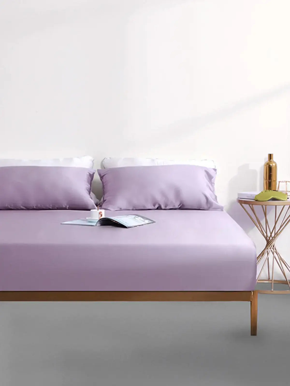 22 Momme 100% Mulberry Silk Fitted Sheet - JANCESILK
