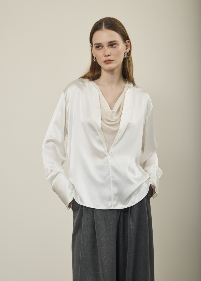 Starlit Sonata Silk Dress