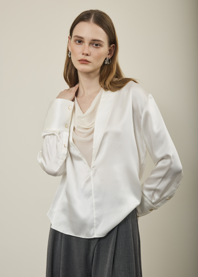 Starlit Sonata Silk Dress
