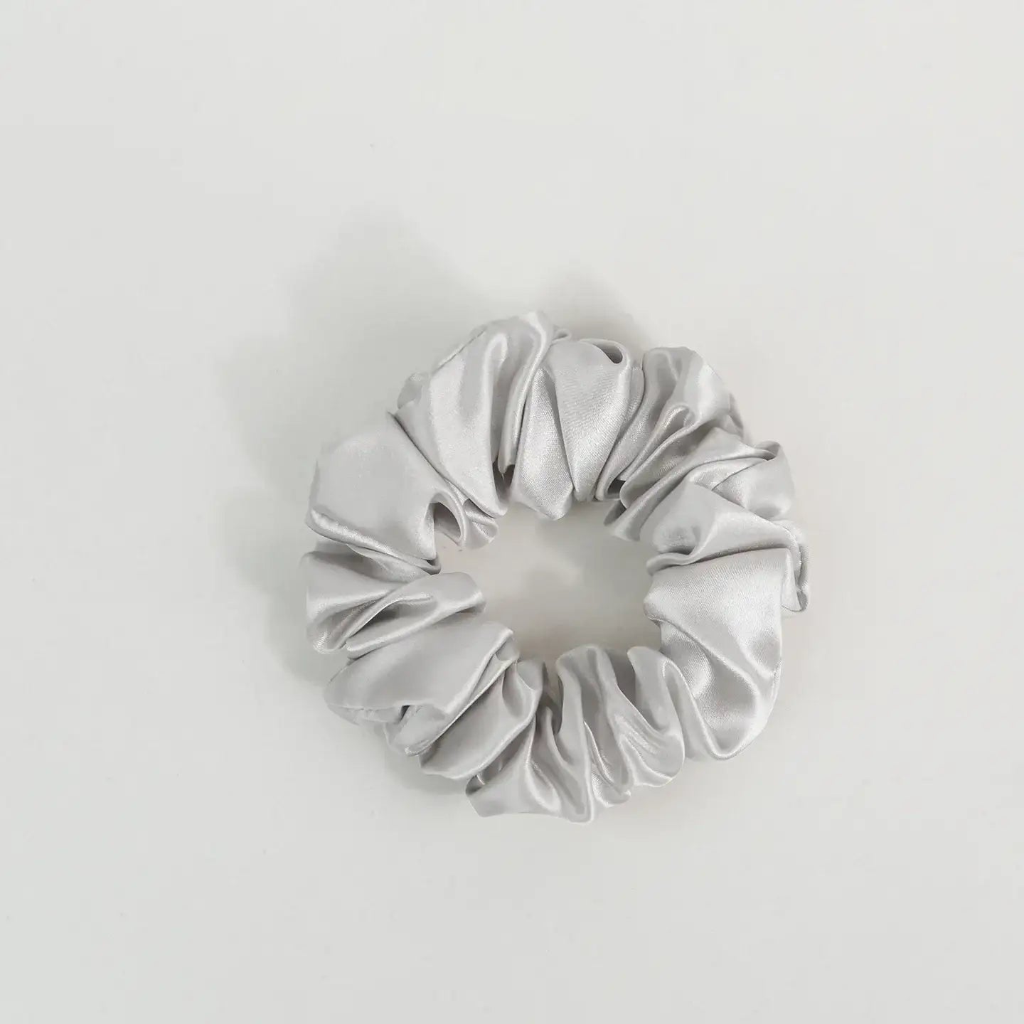 22 Momme 3.5CM Shiny Silk Scrunchies - JANCESILK