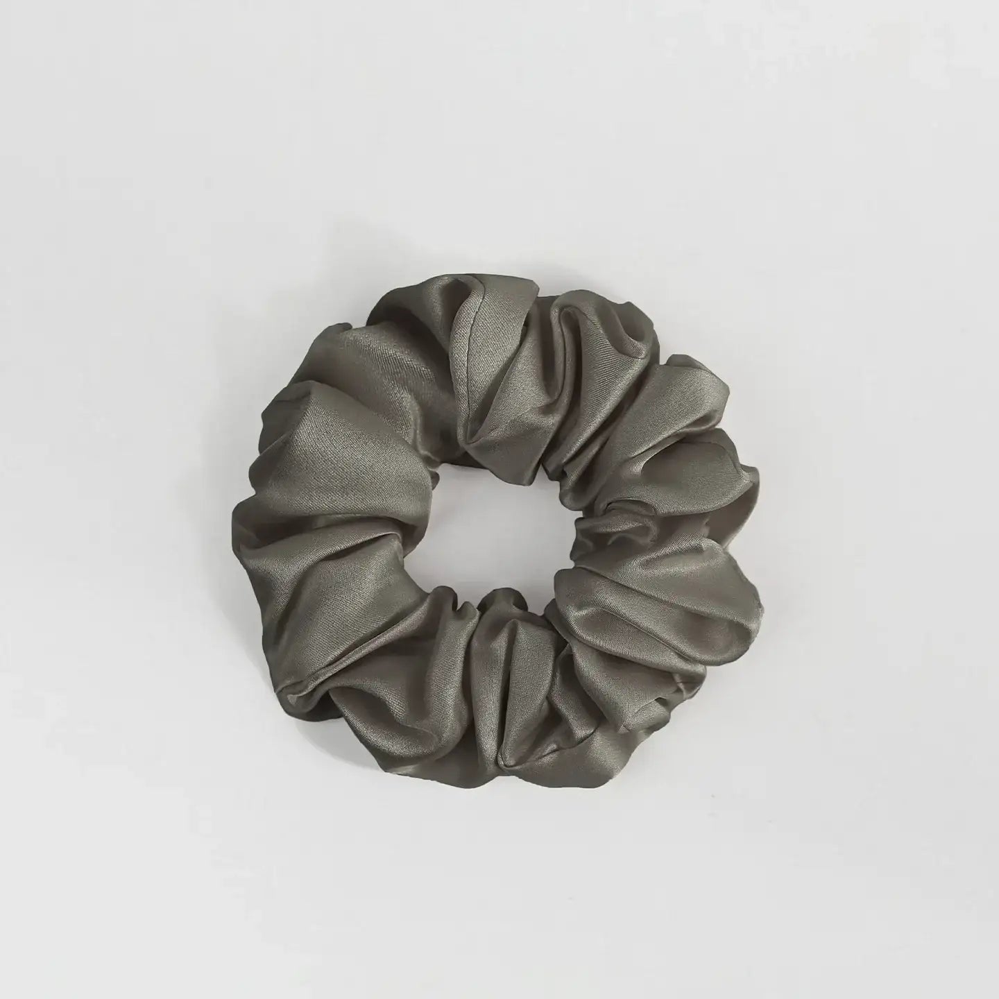 22 Momme 4.5CM Shiny Silk Scrunchies - JANCESILK