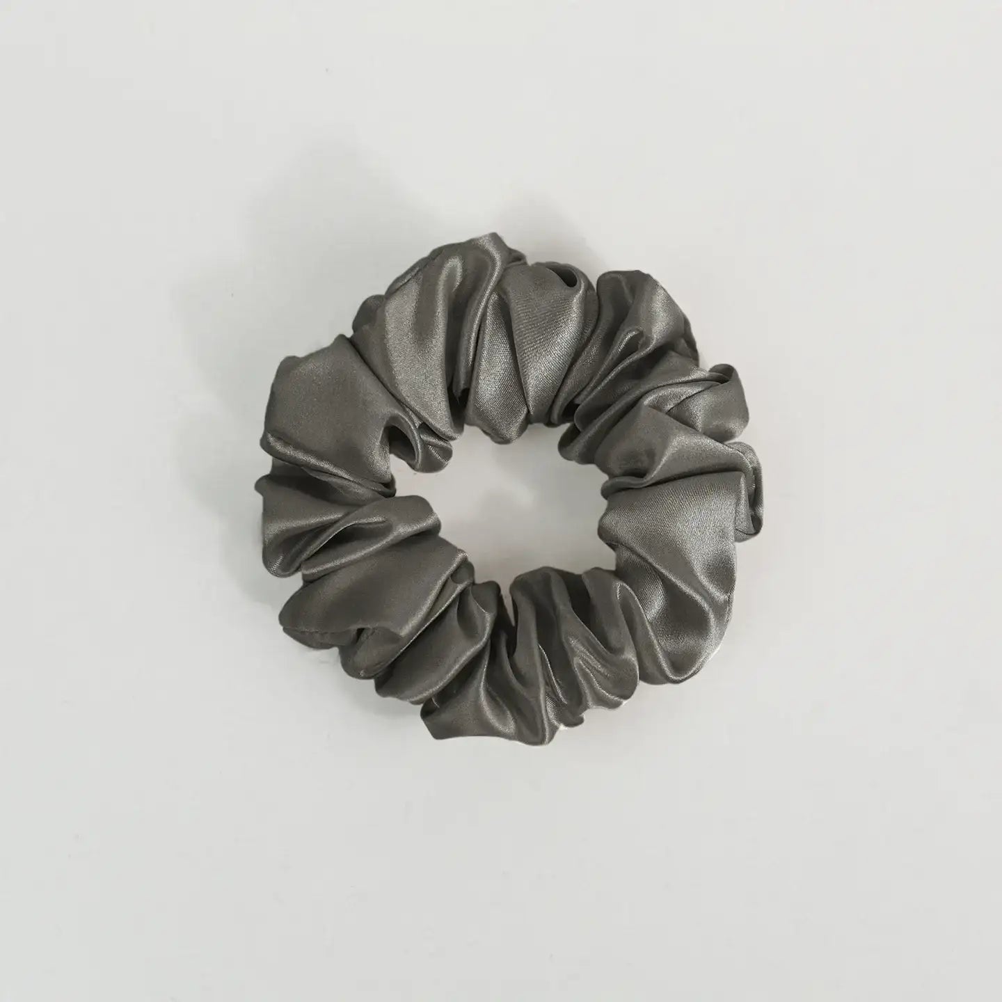 22 Momme 3.5CM Shiny Silk Scrunchies - JANCESILK