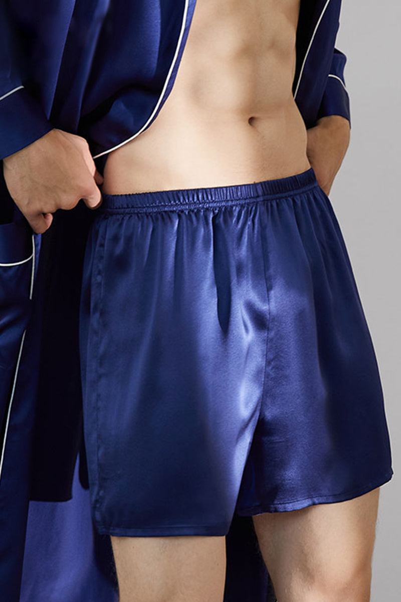 Men's silk shorts
