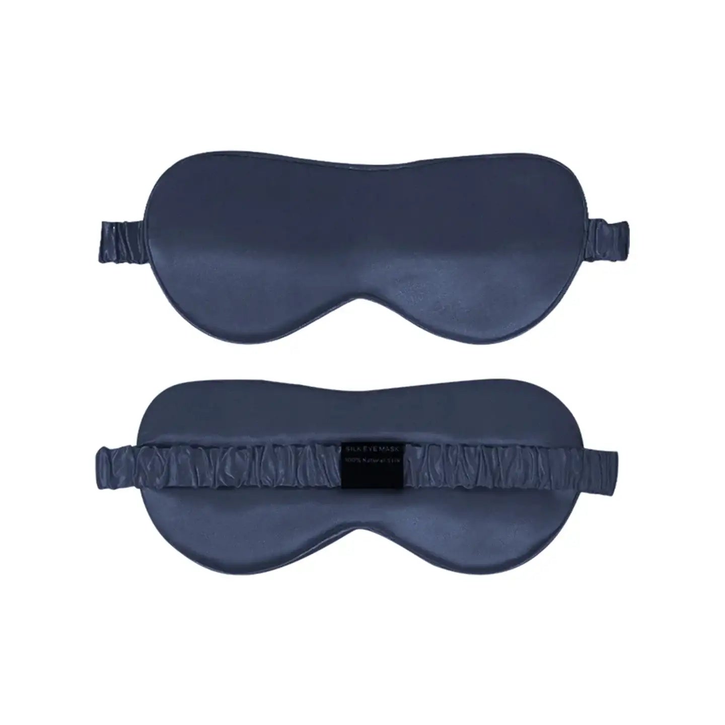 Heavy shiny silk eye mask