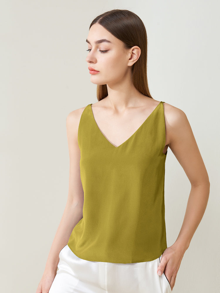 Silk crepe de chine casual sling