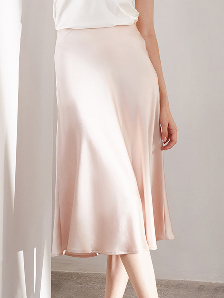 Silk Maxi Skirt