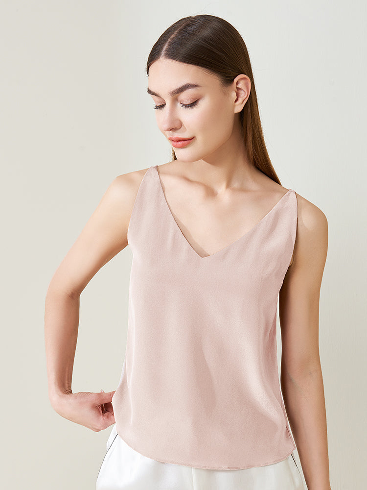 Silk crepe de chine casual sling