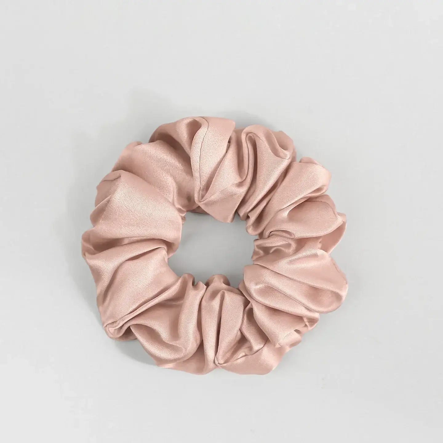22 Momme 4.5CM Shiny Silk Scrunchies - JANCESILK