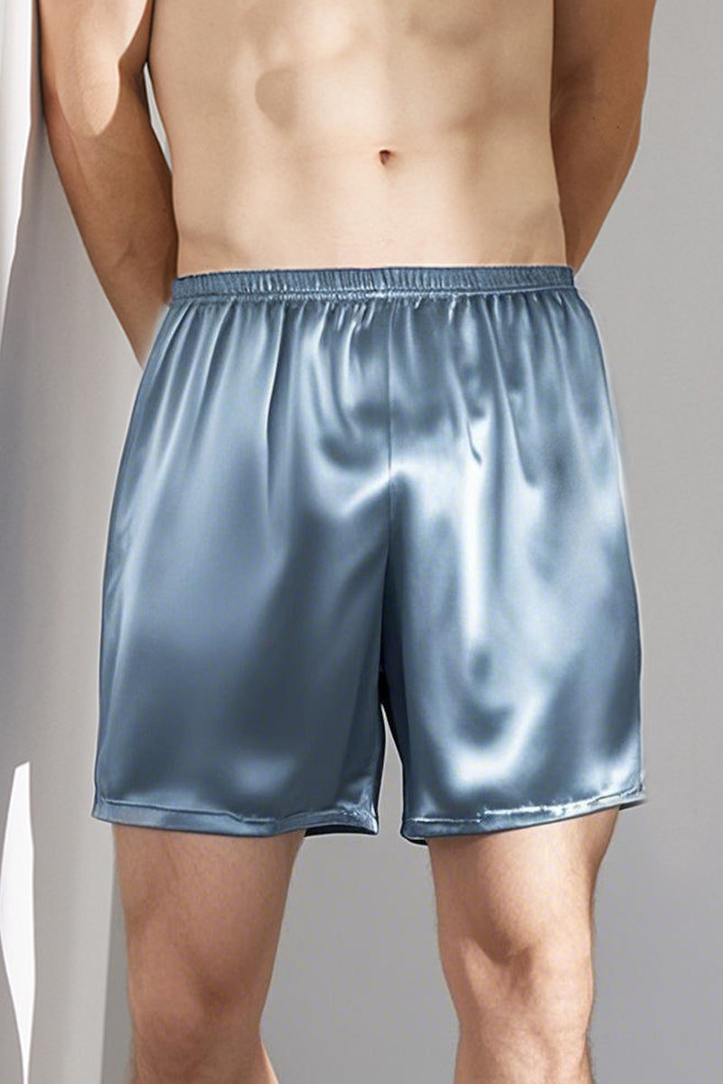 Men's silk shorts