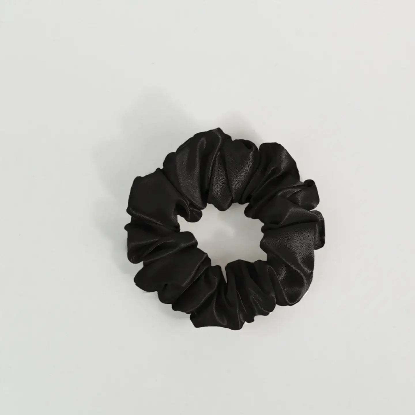 22 Momme 3.5CM Shiny Silk Scrunchies - JANCESILK