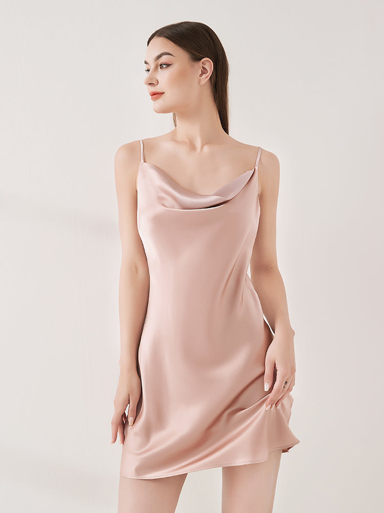 Sexy Swing Neck Suspender Dress