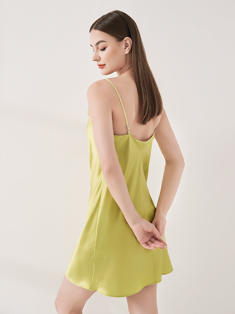Sexy Swing Neck Suspender Dress