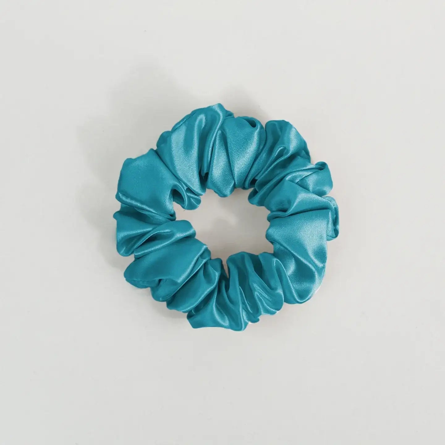 22 Momme 3.5CM Shiny Silk Scrunchies - JANCESILK