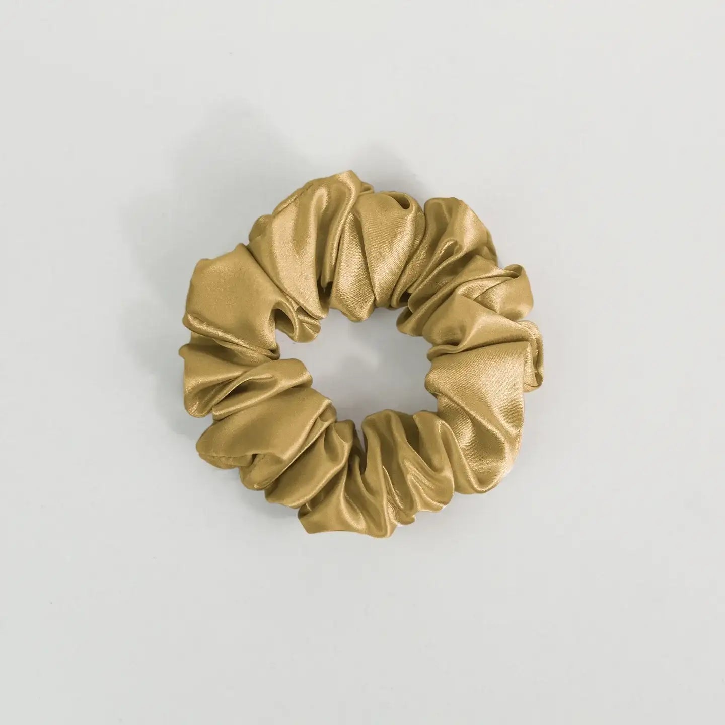 22 Momme 3.5CM Shiny Silk Scrunchies - JANCESILK