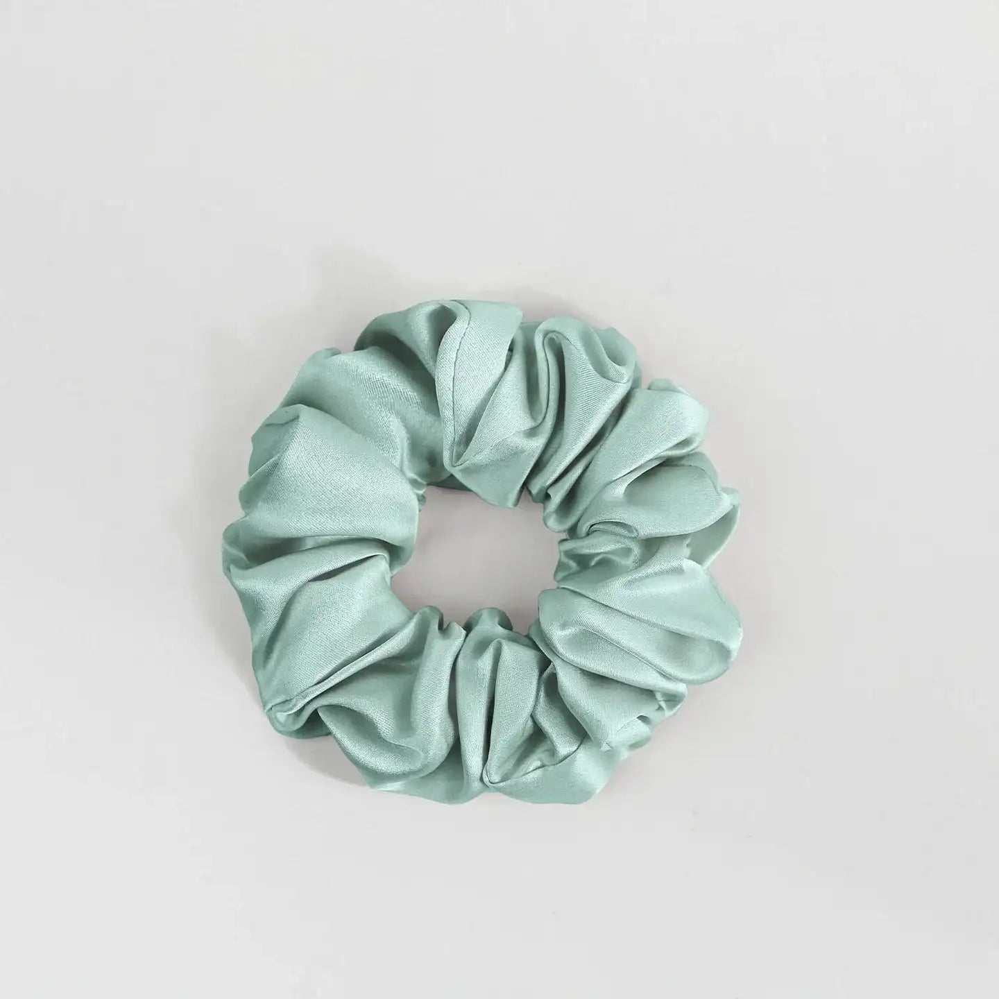 22 Momme 4.5CM Shiny Silk Scrunchies - JANCESILK