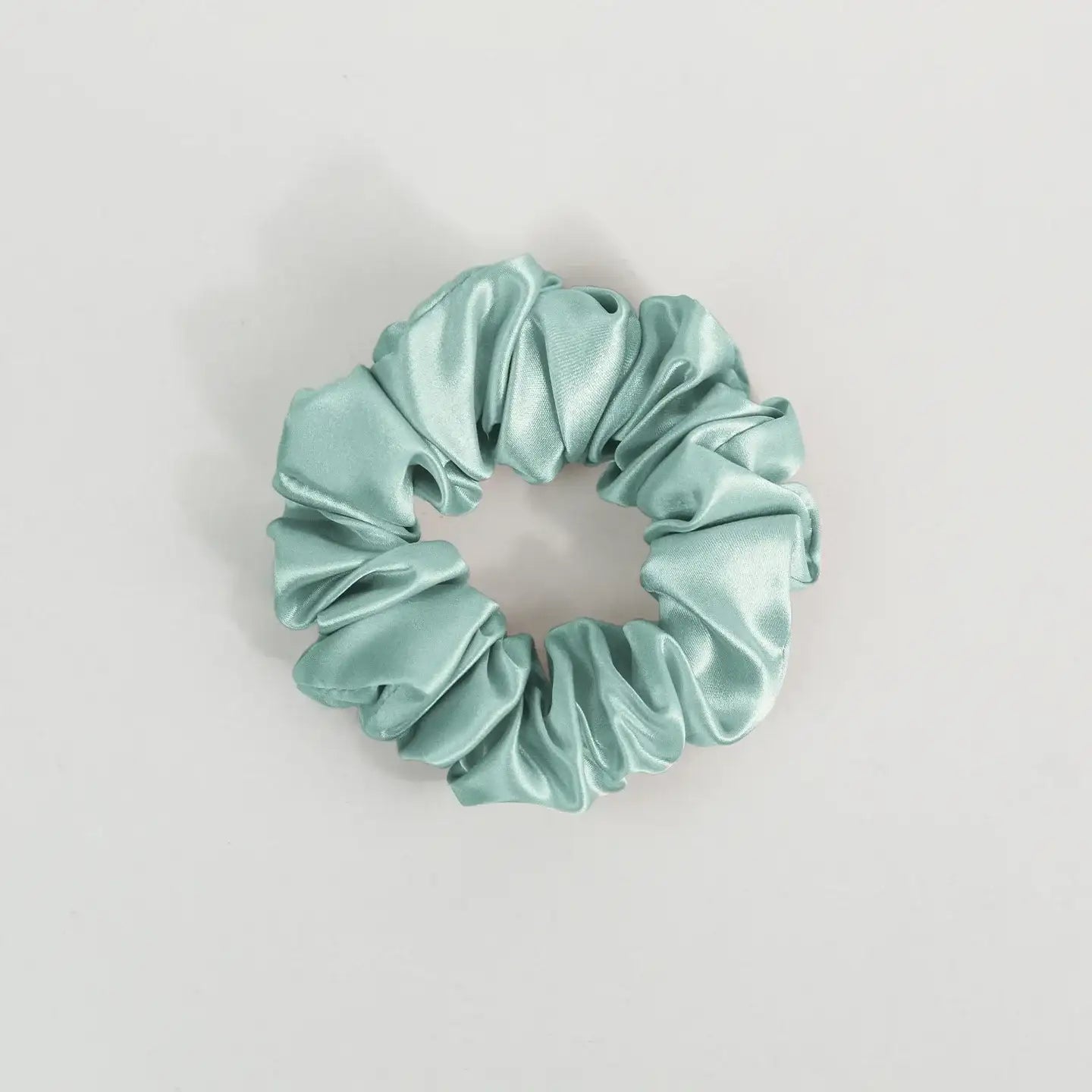 22 Momme 3.5CM Shiny Silk Scrunchies - JANCESILK